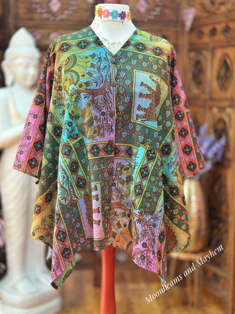 BOHEMIAN BAZAAR SHIRT (OF134)