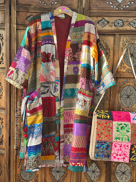 SAFFRON SOUL KIMONO/DUSTER COAT (OF751SL)