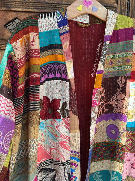 SAFFRON SOUL KIMONO/DUSTER COAT (OF751SL)