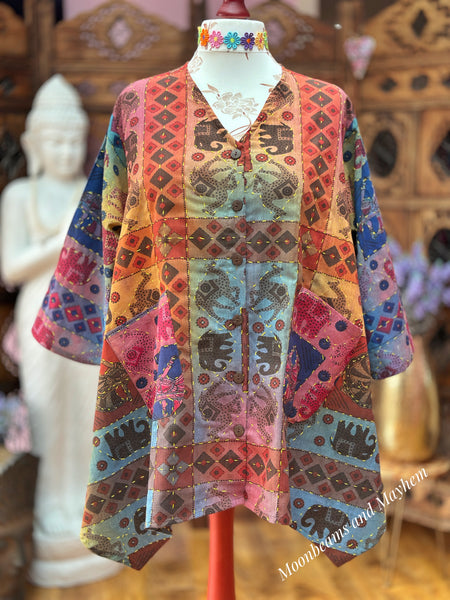 BOHEMIAN BAZAAR SHIRT (OF138)