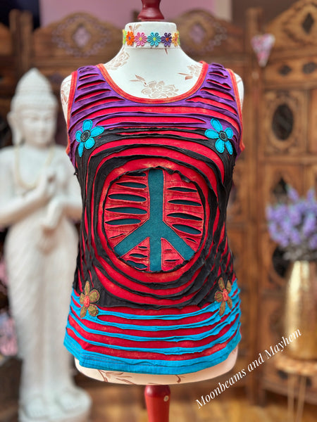 WOODSTOCK WAVES COTTON VEST (V733OF)