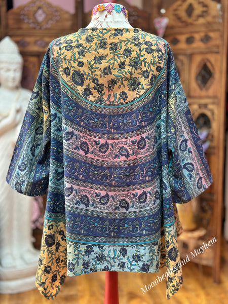 BOHEMIAN BAZAAR SHIRT (OF137) - MoonbeamsandMayhem