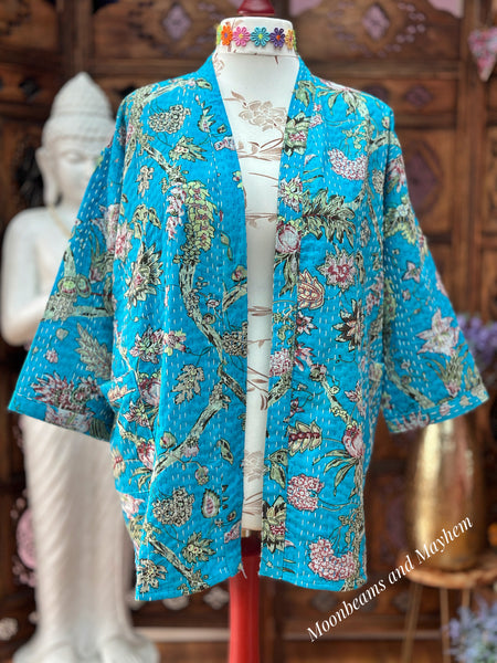 SAFFRON SOUL KIMONO / DUSTER COAT (OF764CS)