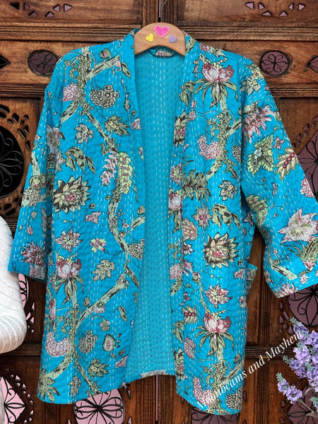 SAFFRON SOUL KIMONO / DUSTER COAT (OF764CS)