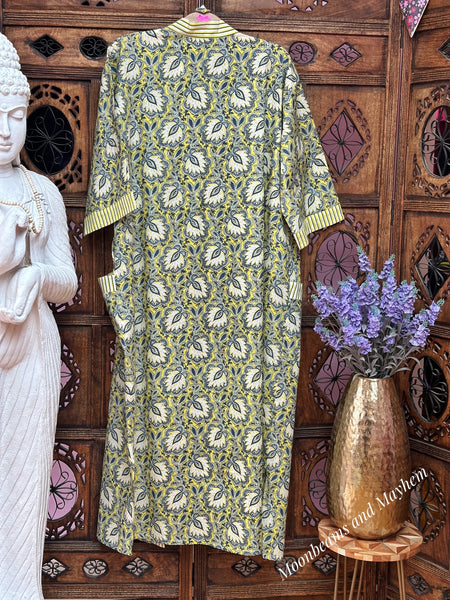 LEMON LOTUS KIMONO (OF)