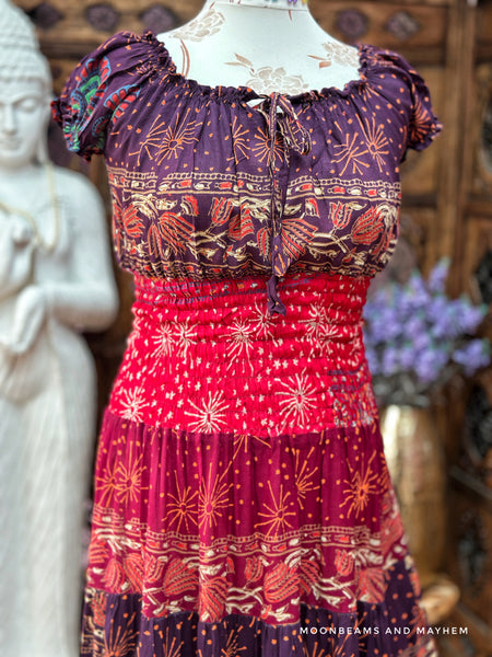 TRUE ROMANCE BOHEMIAN MAXI DRESS (OF281)