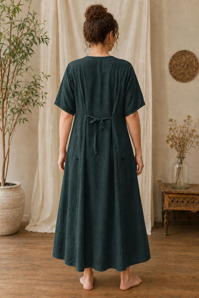 ORACLE GREEN JULIETTE DRESS