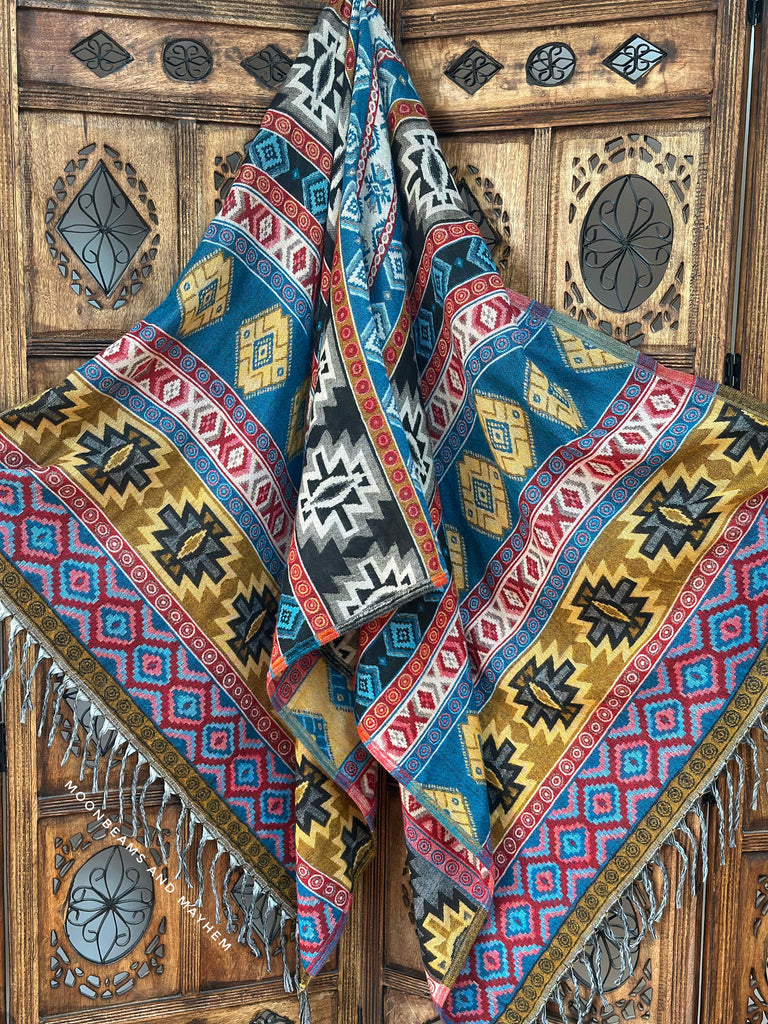 FIRESIDE BLANKET WRAP / SHAWL (BW12)