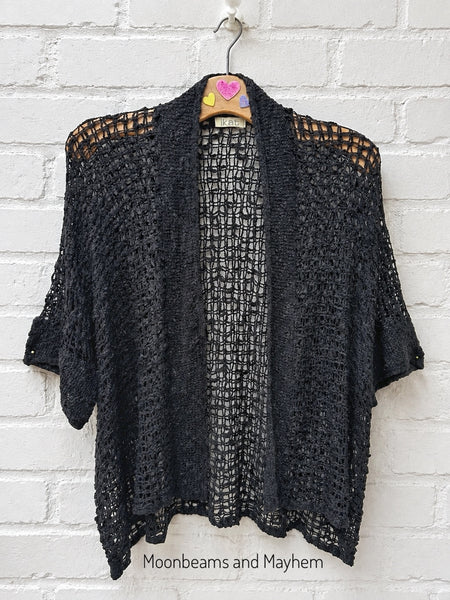 MIDNIGHT MAGIC WATERFALL KIMONO