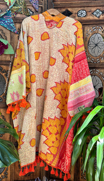 KANTHA GODDESS KIMONO | COAT (659)