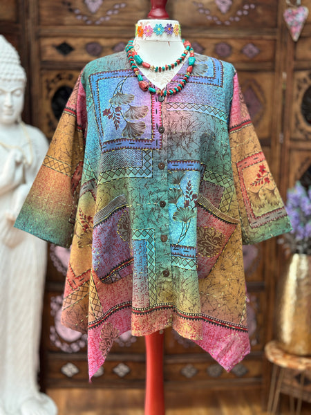 BOHEMIAN BAZAAR SHIRT (OF140)