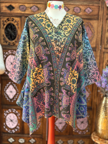 BOHEMIAN BAZAAR SHIRT (OF141)