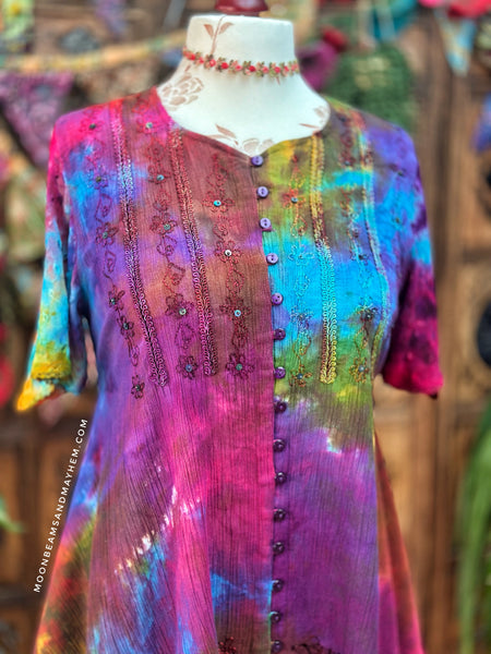 SPIRIT SONG BLOUSE - FIREFLY