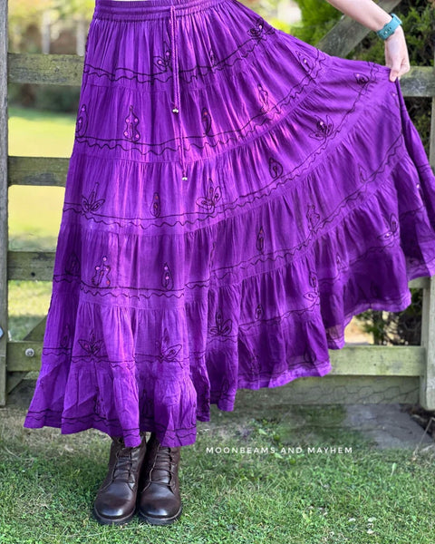 VIOLET MOON SKIRT