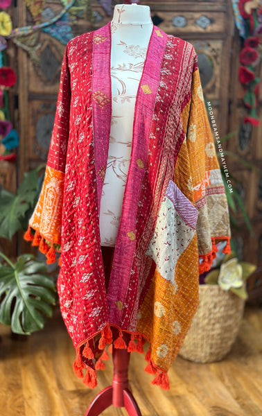 KANTHA GODDESS KIMONO | COAT (660OF)