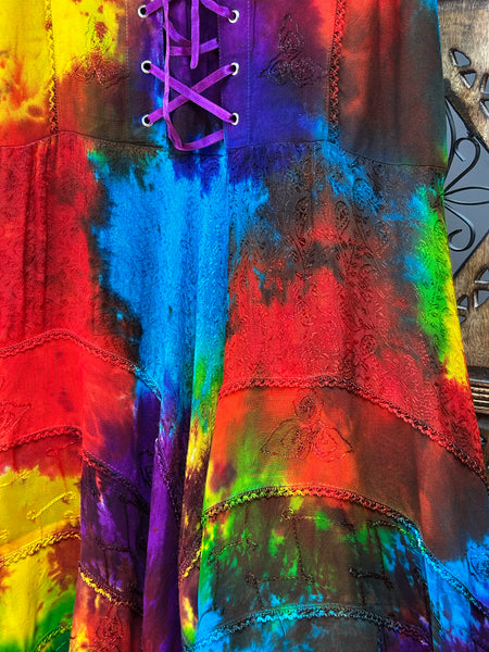 FLAME DANCER MIDI DRESS