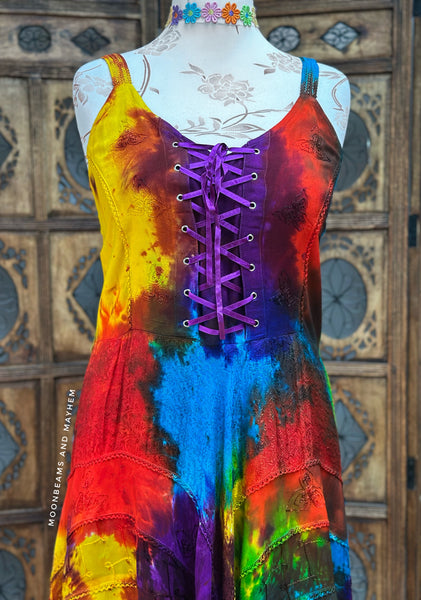 FLAME DANCER MIDI DRESS