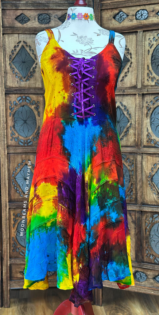 FLAME DANCER MIDI DRESS