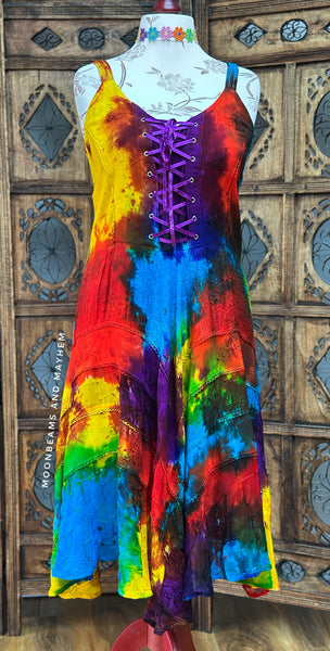 FLAME DANCER MIDI DRESS