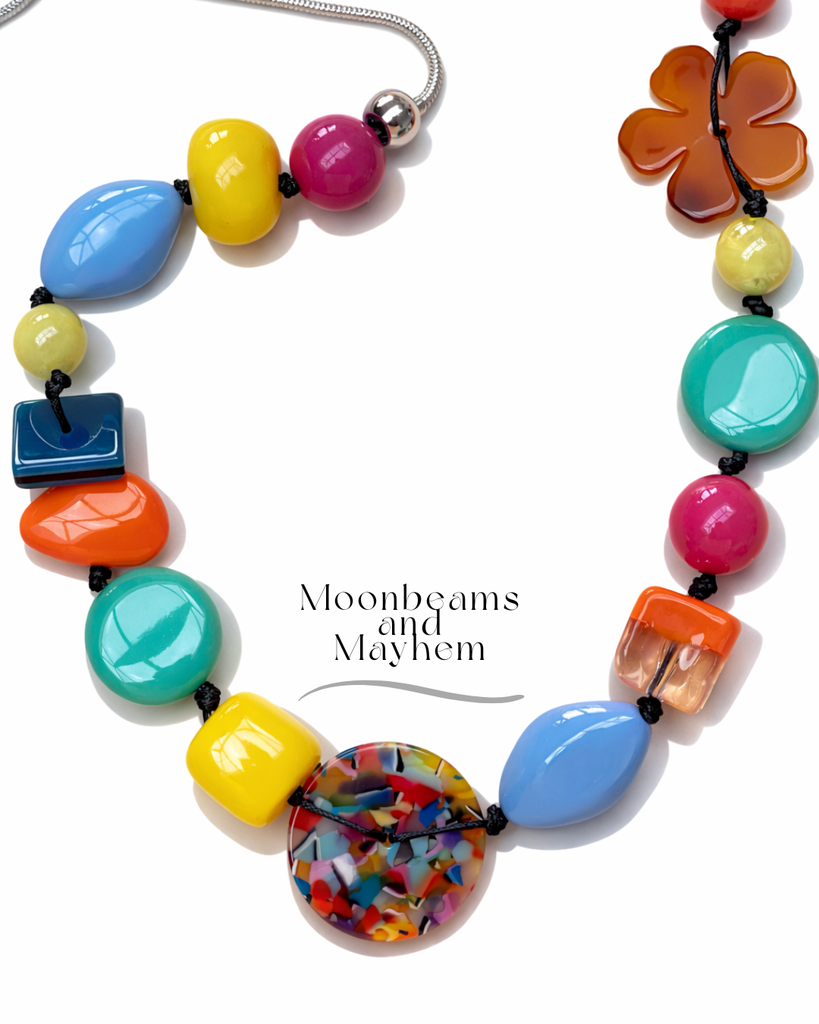 ART SCHOOL REBEL NECKLACE - MoonbeamsandMayhem