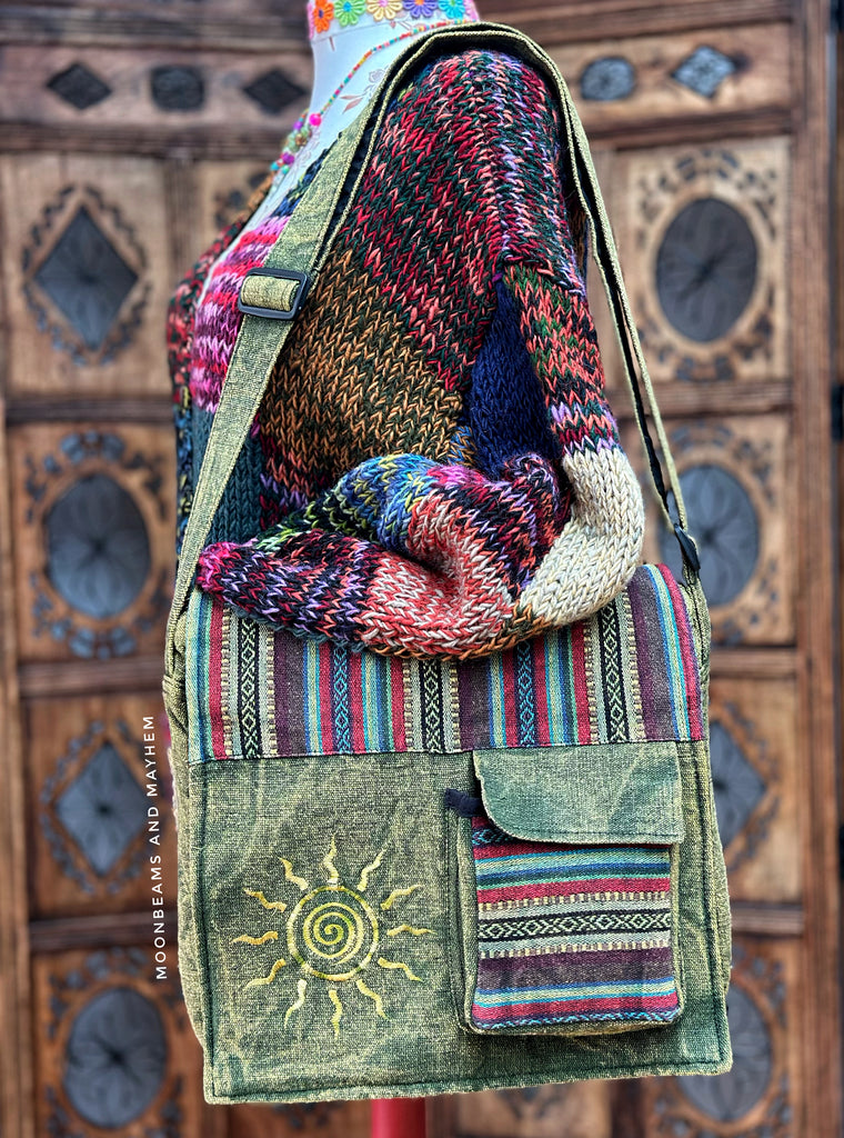 SPIRAL SUN SATCHEL BAG