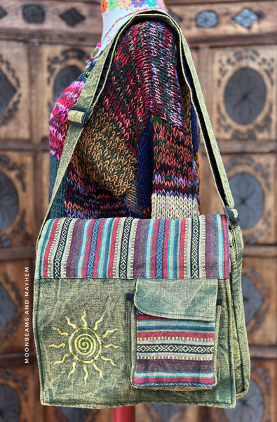 SPIRAL SUN SATCHEL BAG