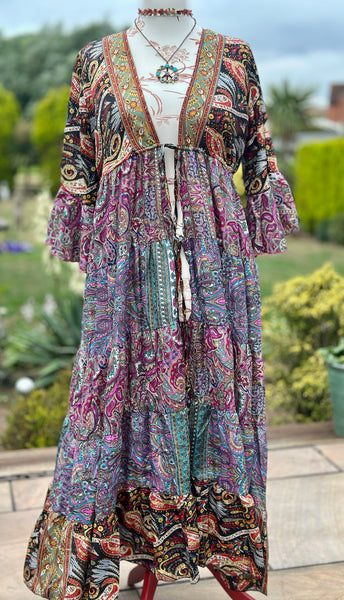 FLOWER MOON KIMONO / DRESS (OFFM28)
