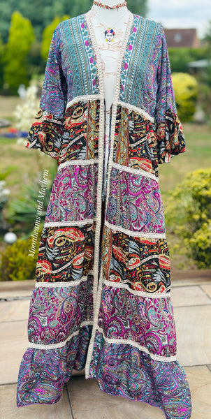 FLOWER MOON KIMONO MAXI LENGTH (OFFM32)