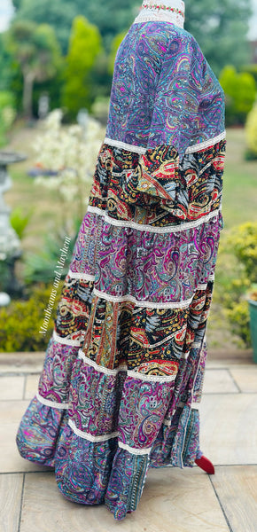 FLOWER MOON KIMONO MAXI LENGTH (OFFM32)