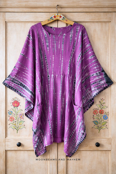 AMETHYST BOHO TUNIC DRESS