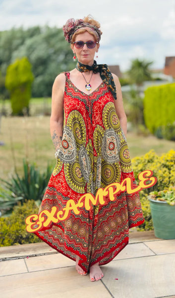 SOUL FLOW JUMPSUIT (REG / XXL) PRSF84
