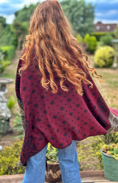 INDIAN ELEPHANT BLANKET WRAP / SHAWL