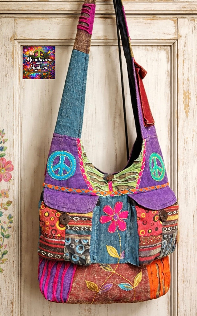 WILDFLOWER SHOULDER BAG - MoonbeamsandMayhem