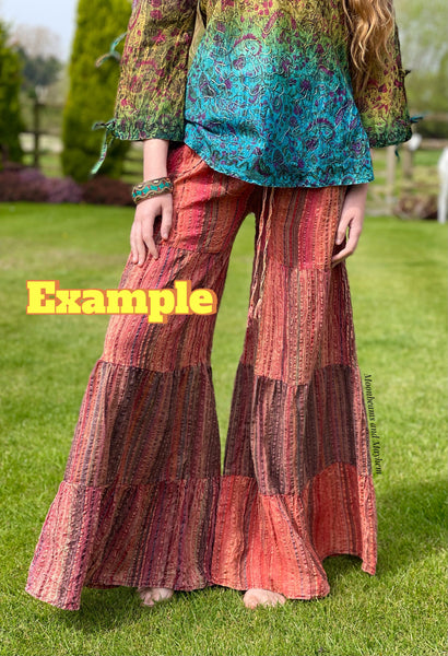 BLACK ECHO MOON FLARES (LONG LEG)