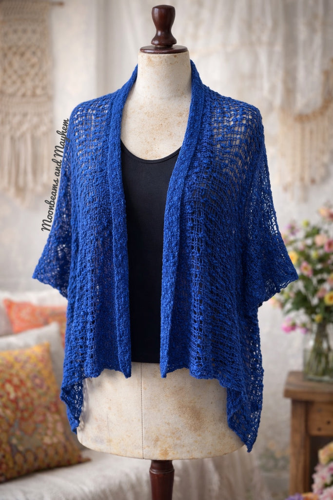 LOOSE WEAVE KIMONO - MoonbeamsandMayhem