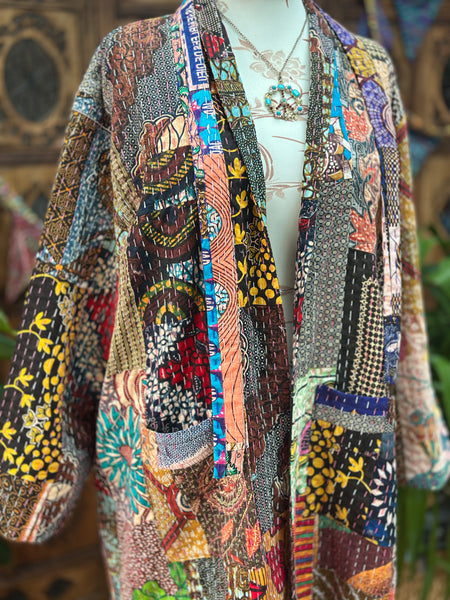 FRIDA KANTHA COAT XL (OF138) ONE-OFF