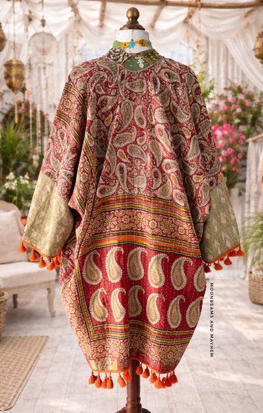 KANTHA GODDESS KIMONO | COAT (689OF)