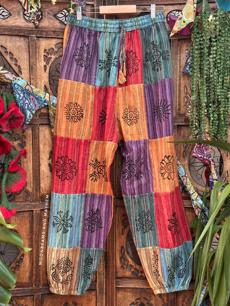 COTTON CAMDEN HAREM TROUSERS (REG / XL)