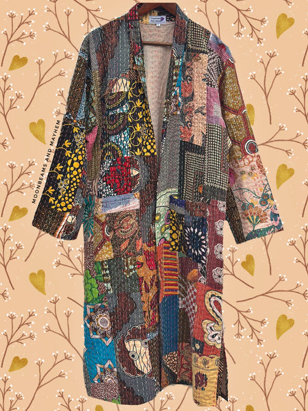 FRIDA KANTHA COAT XL (OF138) ONE-OFF