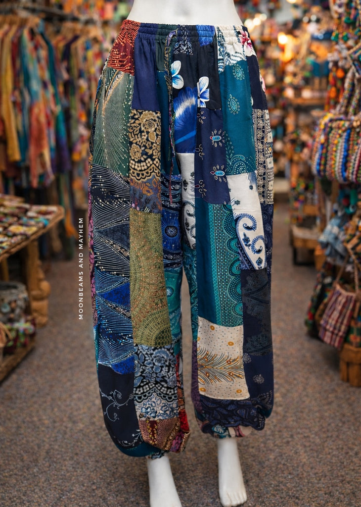 STORYCLOTH HAREM TROUSERS (0F84) - MoonbeamsandMayhem