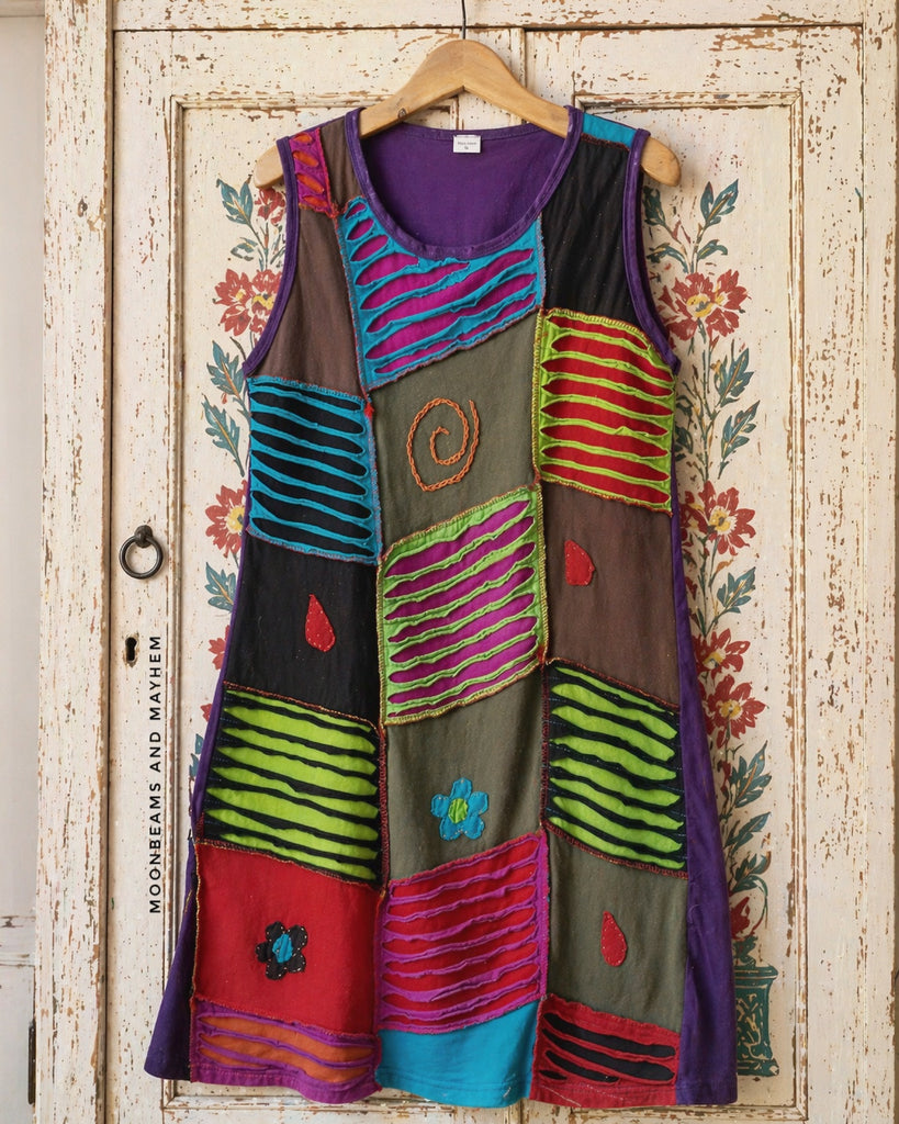 DREAMSCAPE DRESS (OFD17) - UK14 - MoonbeamsandMayhem