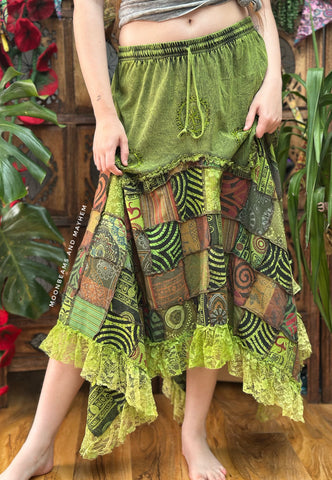MYSTIC PATCH SKIRT – Moonbeams and Mayhem