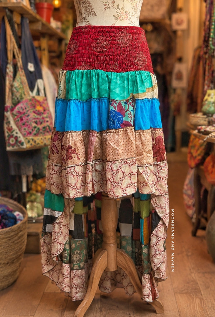 SHANGRI-LA RUFFLE SKIRT/DRESS (SR818) L/XL