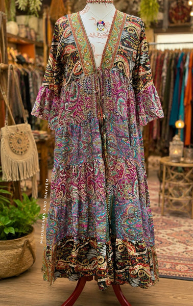FLOWER MOON KIMONO / DRESS (OFFM31) - MoonbeamsandMayhem