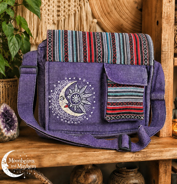 PURPLE MOONRISE BAG - MoonbeamsandMayhem