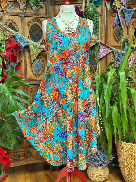MYTHICAL BLOOM DRESS XL (J26)
