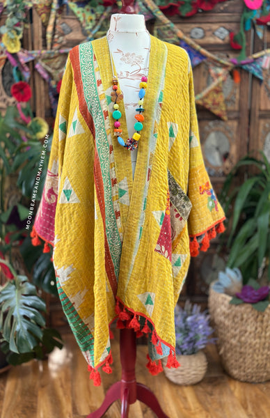 KANTHA GODDESS KIMONO | COAT (666OF)