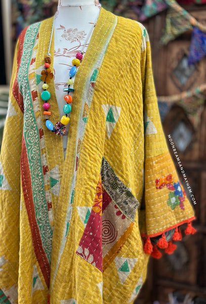 KANTHA GODDESS KIMONO | COAT (666OF)