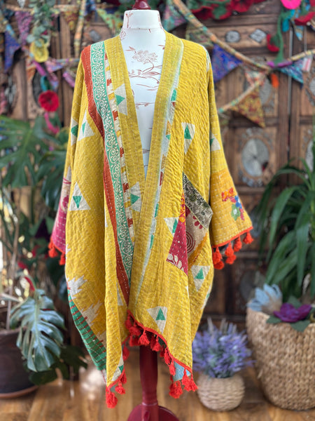 KANTHA GODDESS KIMONO | COAT (666OF)