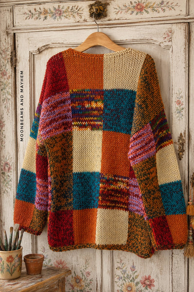 WOOL CARDIGAN (WC08) - MoonbeamsandMayhem